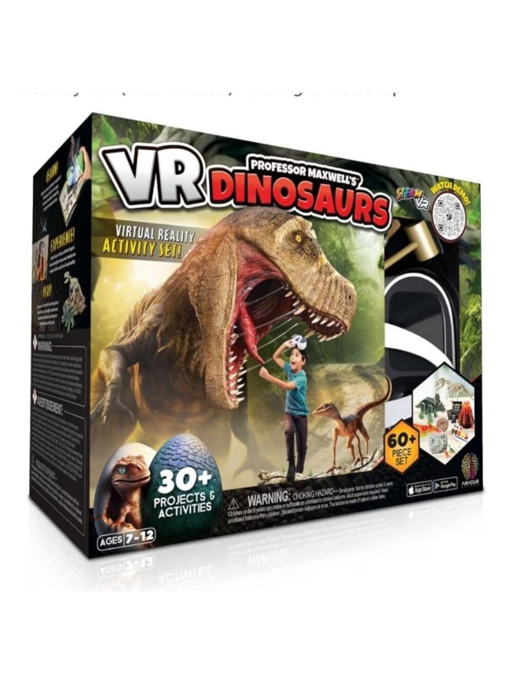 Professor Maxwells VR Dinosaurs Virtual Reality STEM Activity Set Kids Projects